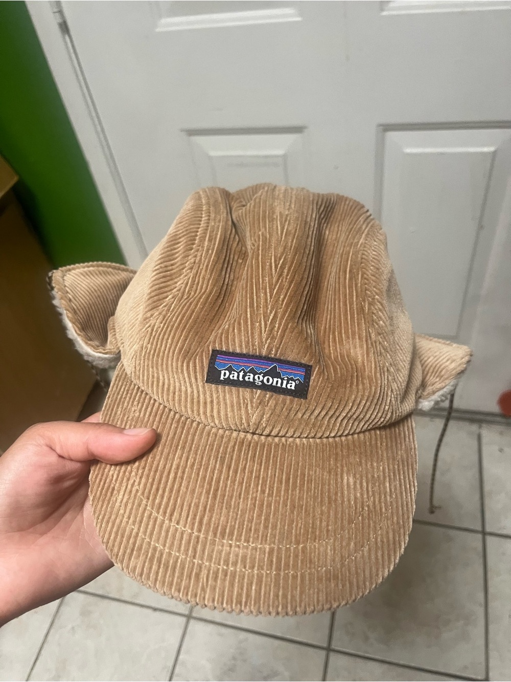 Patagonia Corduroy Cap in Light Brown